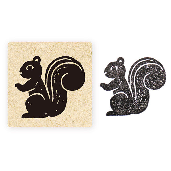 Cozyca - Rubber Stamp - Nishi Shuku - Squirrel
