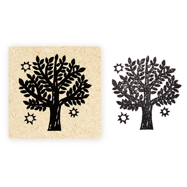 Cozyca - Rubber Stamp - Nishi Shuku - Tree