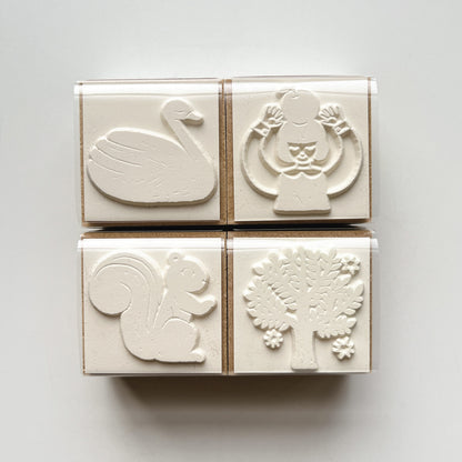Cozyca - Rubber Stamp - Nishi Shuku - Squirrel