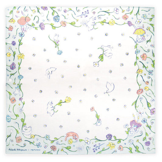 Cozyca - Handkerchief - Heisuke Kitazawa - Everyone Riding on the Spring Breeze