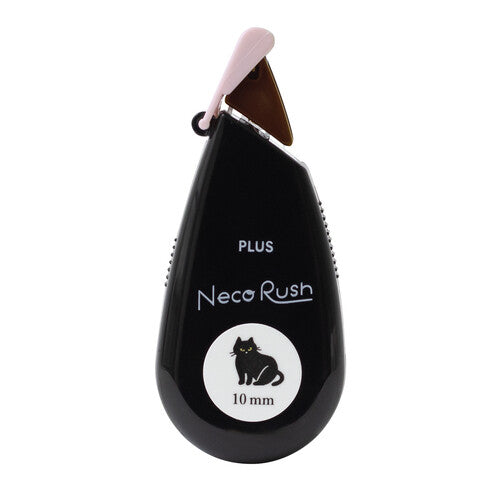 PLUS Deco Rush - 10mm Limited Edition Neko Rush Series - Kuroneko (Black Cat)