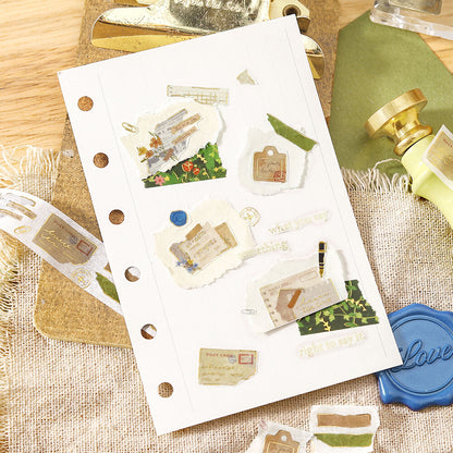 BGM - 15mm Washi Tape - Life Series - Collage Fragments