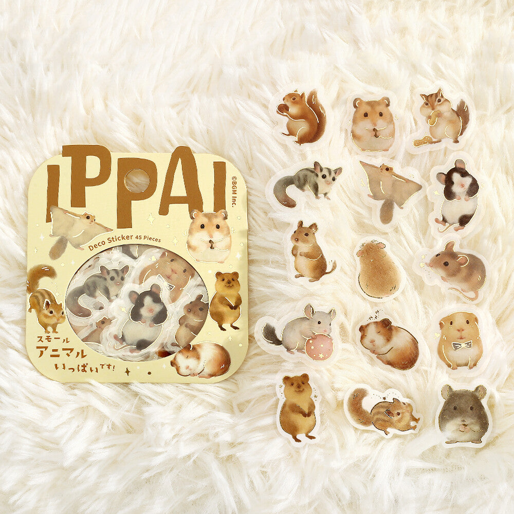 BGM Ippai Flake Stickers - Vol 5 - Full of Small Animals!