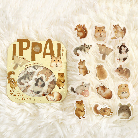 BGM Ippai Flake Stickers - Vol 5 - Full of Small Animals!