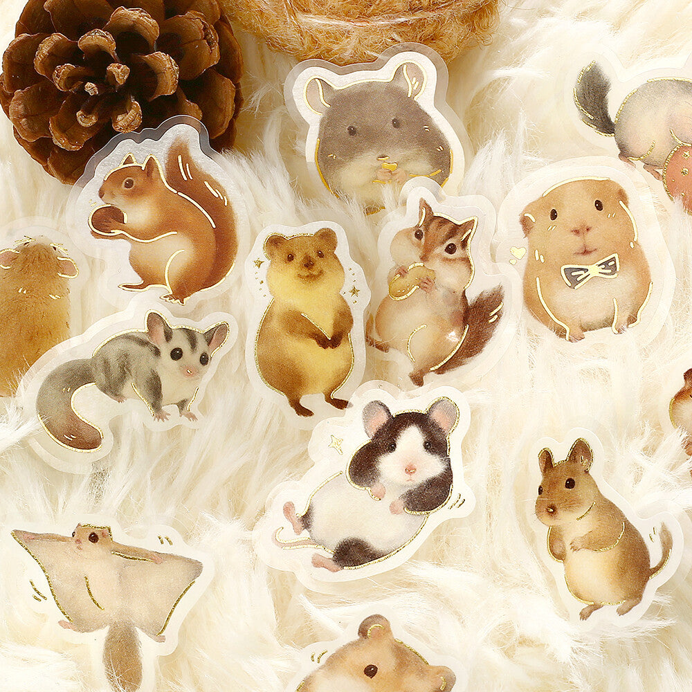 BGM Ippai Flake Stickers - Vol 5 - Full of Small Animals!