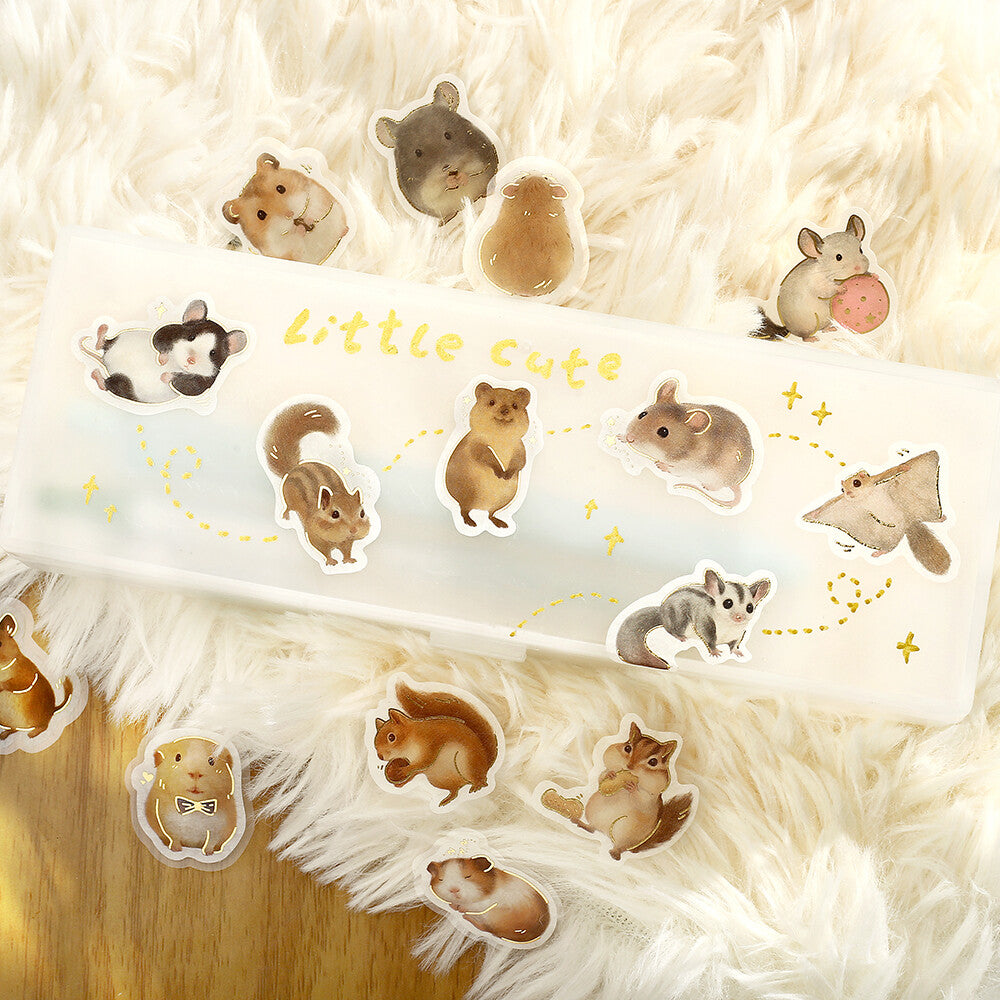 BGM Ippai Flake Stickers - Vol 5 - Full of Small Animals!