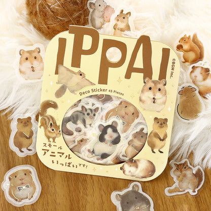 BGM Ippai Flake Stickers - Vol 5 - Full of Small Animals!