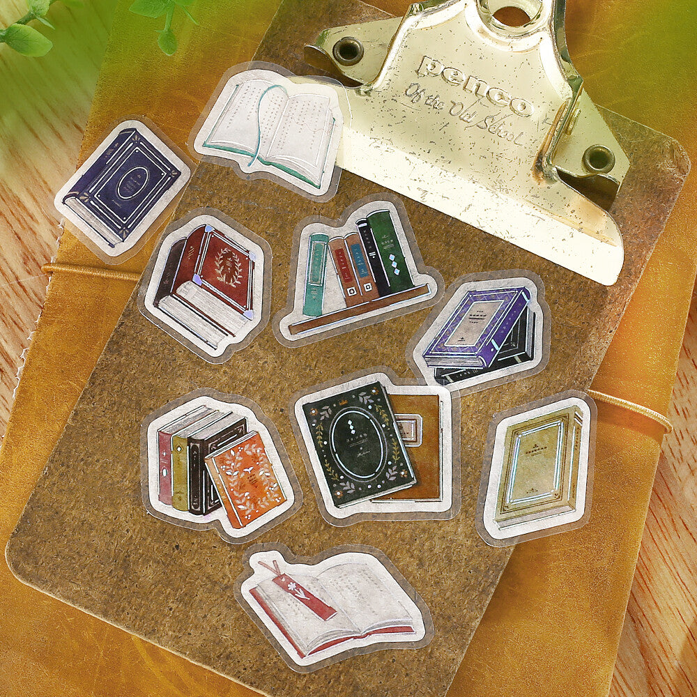 BGM Ippai Flake Stickers - Vol 5 - Lots of Books!