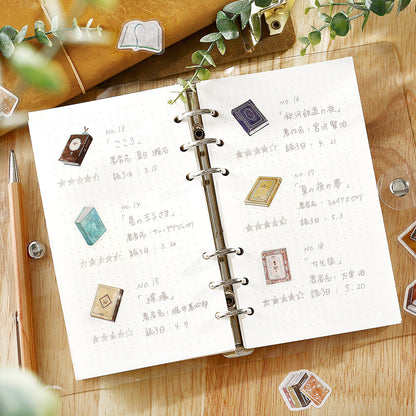 BGM Ippai Flake Stickers - Vol 5 - Lots of Books!