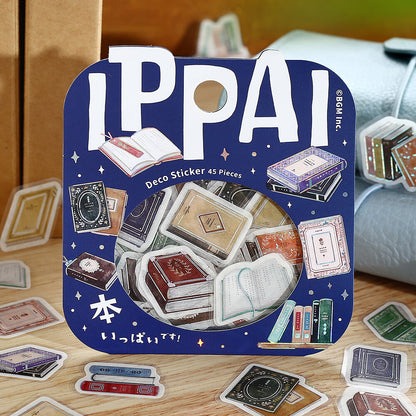 BGM Ippai Flake Stickers - Vol 5 - Lots of Books!