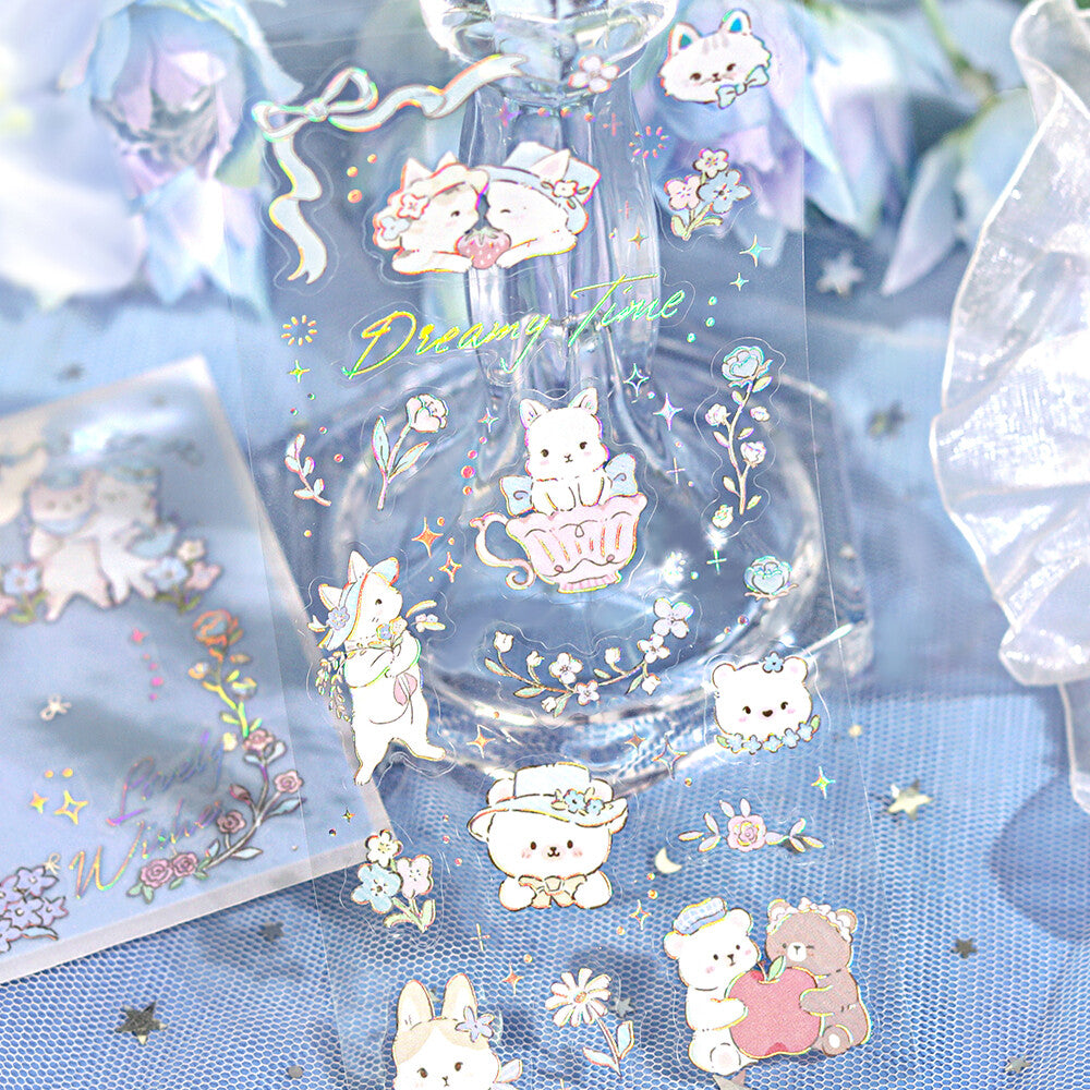 BGM Clear Stickers - Iride Vol. 4 - Fairy Tale Animals