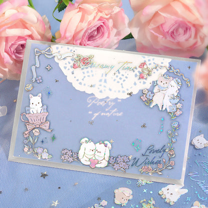 BGM Clear Stickers - Iride Vol. 4 - Fairy Tale Animals