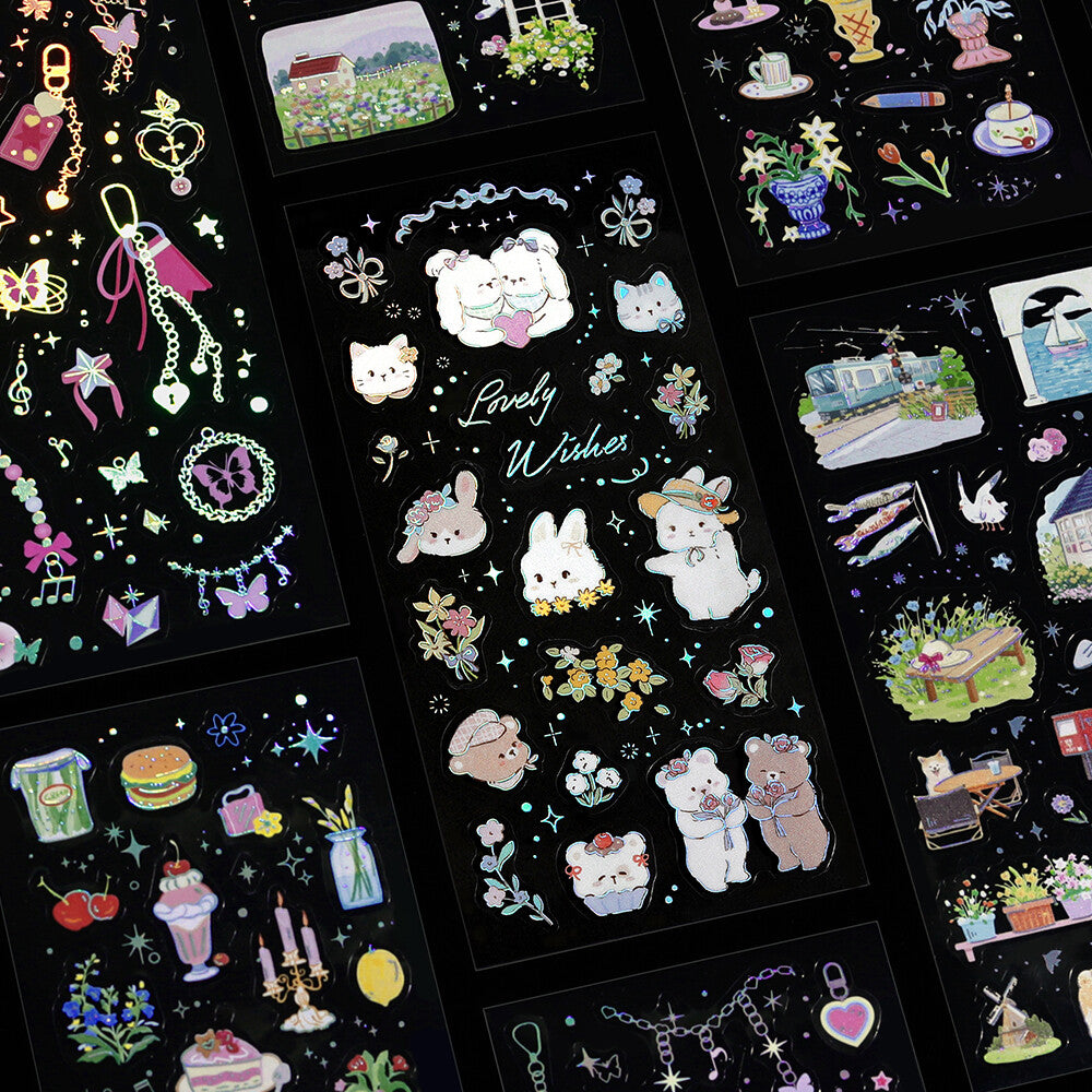 BGM Clear Stickers - Iride Vol. 4 - Fairy Tale Animals