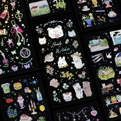 BGM Clear Stickers - Iride Vol. 4 - Fairy Tale Animals