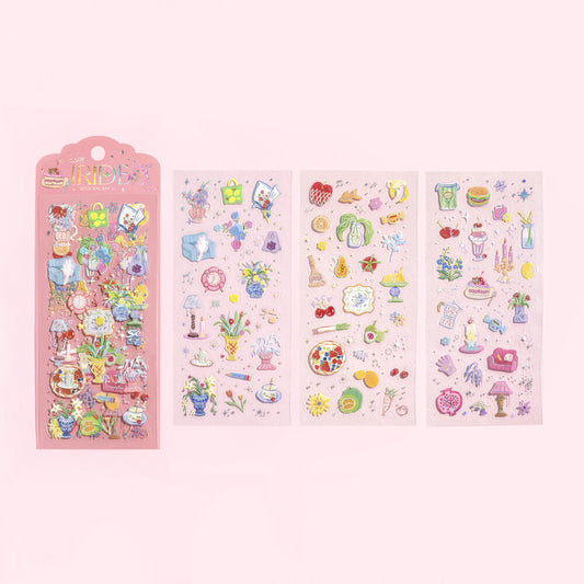 BGM Clear Stickers - Iride Vol. 4 - Adding Color to Your Life