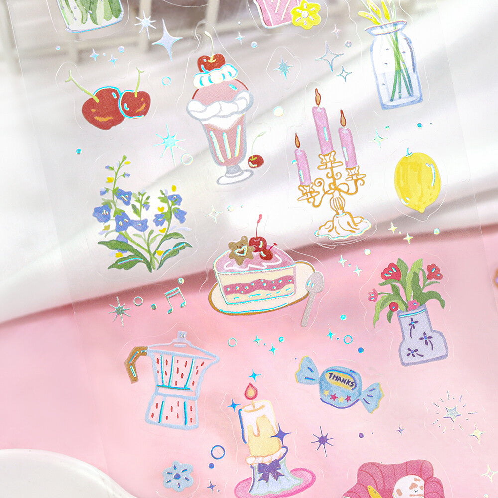 BGM Clear Stickers - Iride Vol. 4 - Adding Color to Your Life