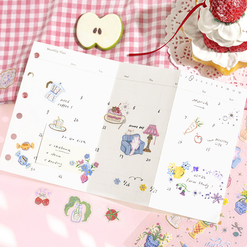 BGM Clear Stickers - Iride Vol. 4 - Adding Color to Your Life