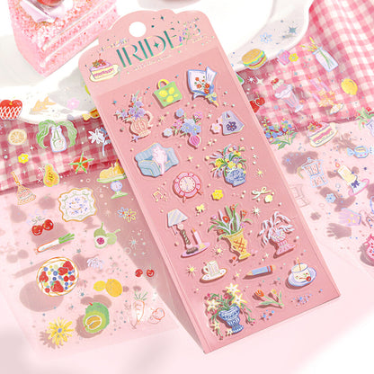 BGM Clear Stickers - Iride Vol. 4 - Adding Color to Your Life