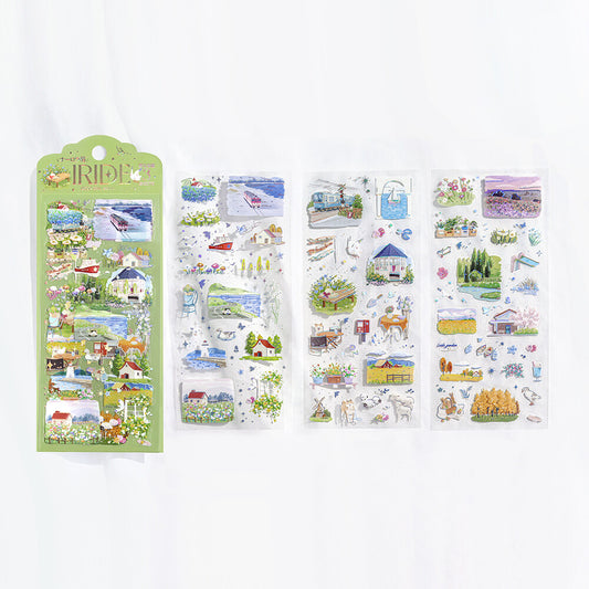BGM Clear Stickers - Iride Vol. 4 - Travel Destinations