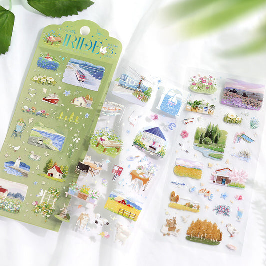 BGM Clear Stickers - Iride Vol. 4 - Travel Destinations