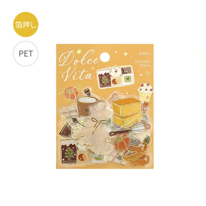BGM - Clear Stickers - Dolce Vita - Sweet Recipes