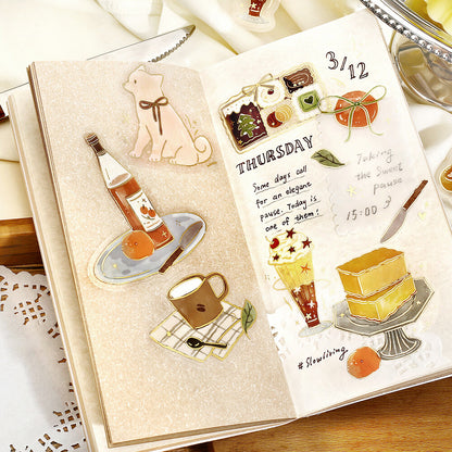 BGM - Clear Stickers - Dolce Vita - Sweet Recipes