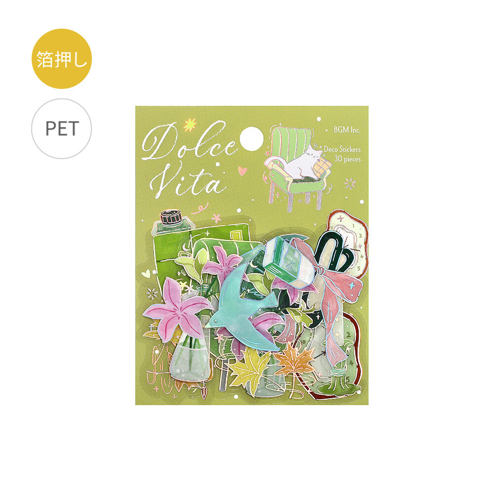 BGM - Clear Stickers - Dolce Vita - A Letter of Happiness