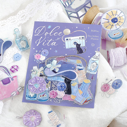 BGM - Clear Stickers - Dolce Vita - Fragments of Life
