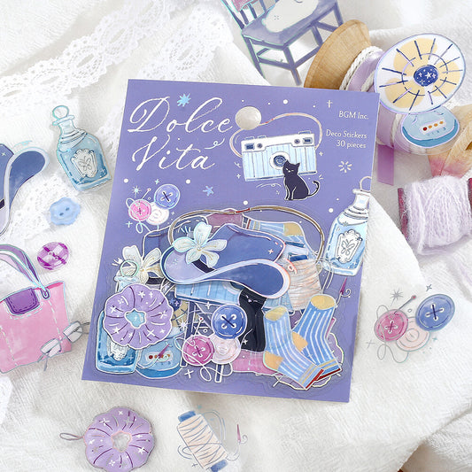 BGM - Clear Stickers - Dolce Vita - Fragments of Life