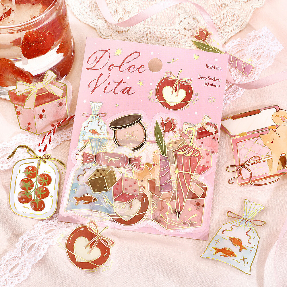 BGM - Clear Stickers - Dolce Vita - A Day for Gift-Giving