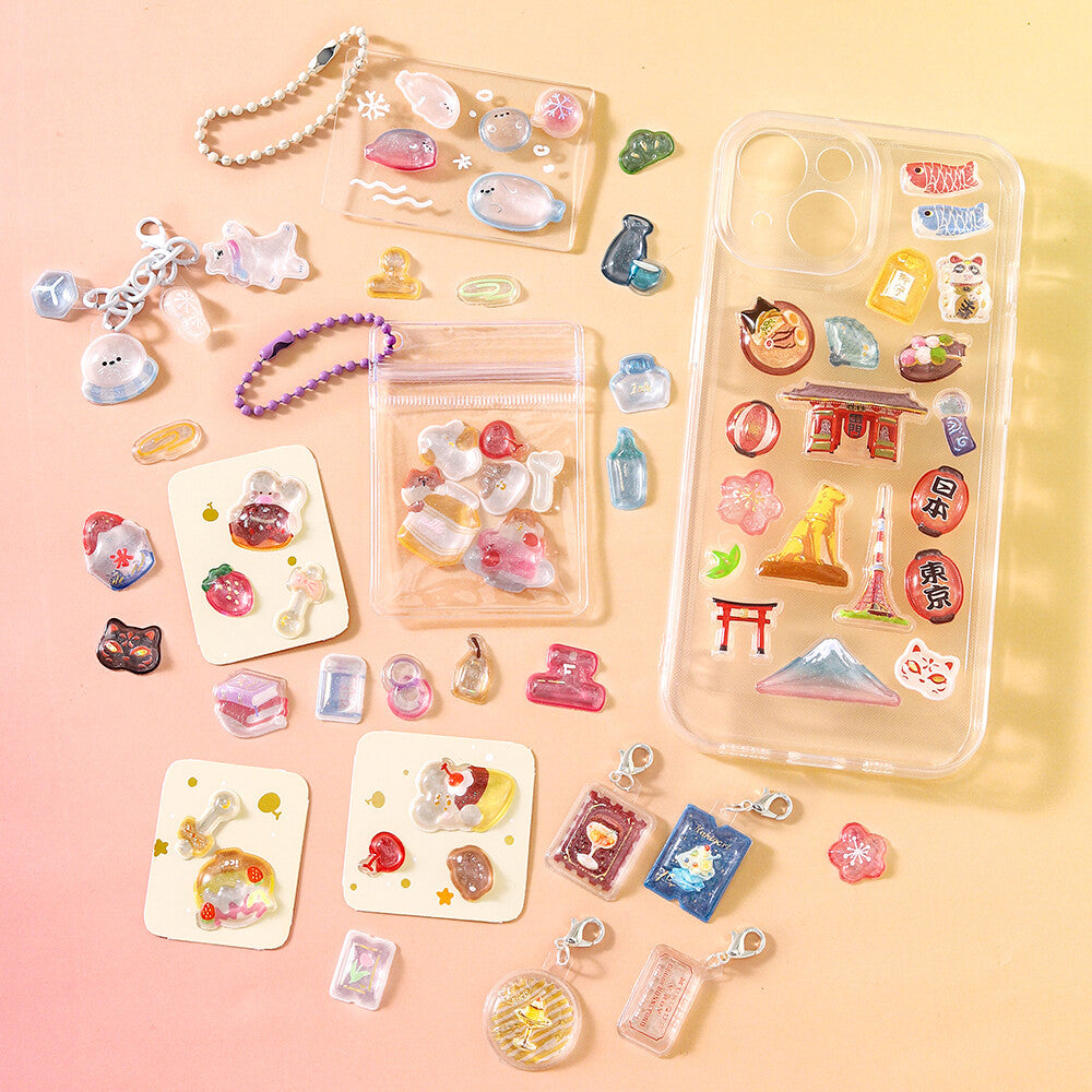 BGM - Kyururun 3D Crystal Sticker Sheet Vol. 3 - Tokyo