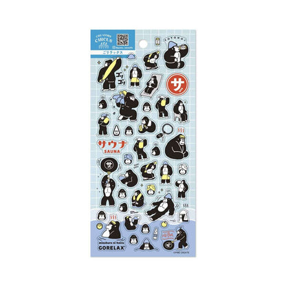 CREATORS CIRCUS - Transparent Stickers - Relax