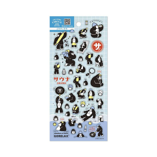 CREATORS CIRCUS - Transparent Stickers - Relax