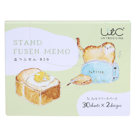 Sticky Notes Set - Tocorocomugi - Toasted Cat