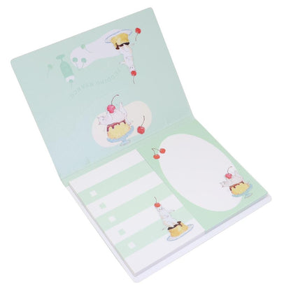 Sticky Notes Set - Tocorocomugi - Jiggle Pudding Cat