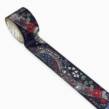 SEAL-DO Shinzi Katoh - 27mm Sparkling Washi Tape - Night on the Galactic Railroad 2