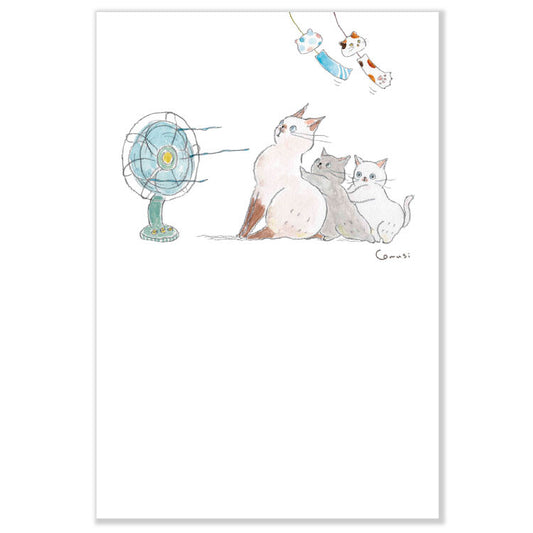 Active Corporation - Summer Limited - Postcard - Tocorocomugi - Fan