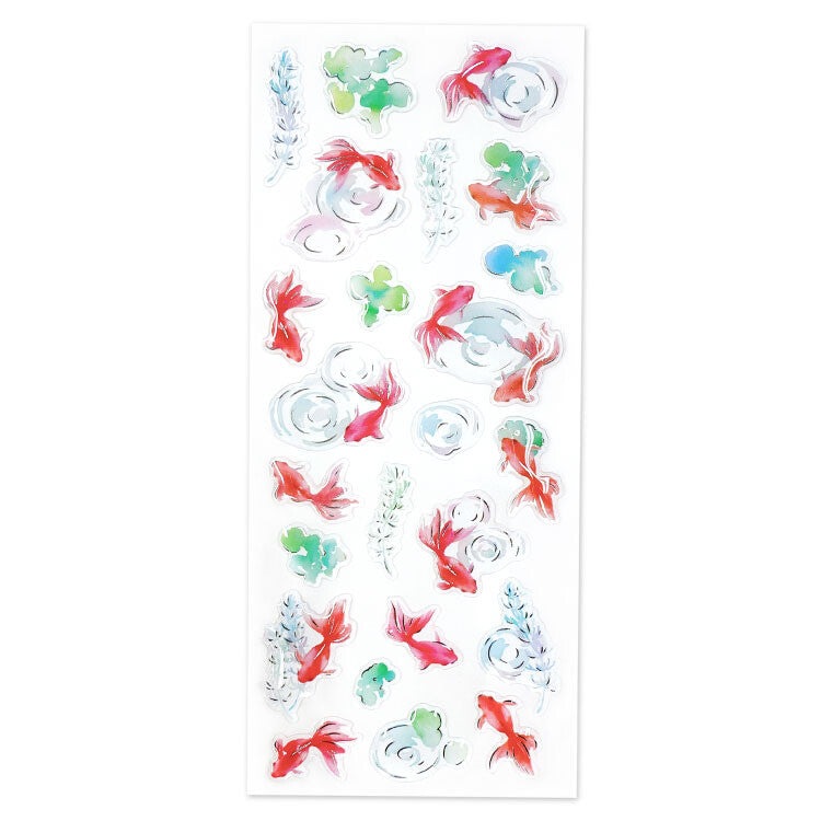 Active Corporation - Summer Limited - 3D Drop Stickers - Goldfish