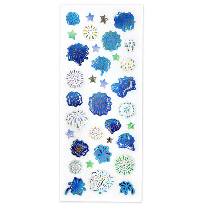 Active Corporation - Summer Limited - 3D Drop Stickers - Fireworks
