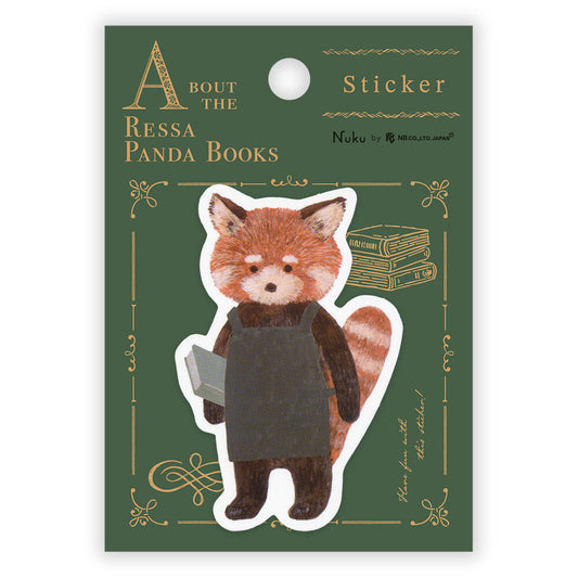 Ressa Panda Books Series - Die-Cut Sticker - About the Ressa Panda Books