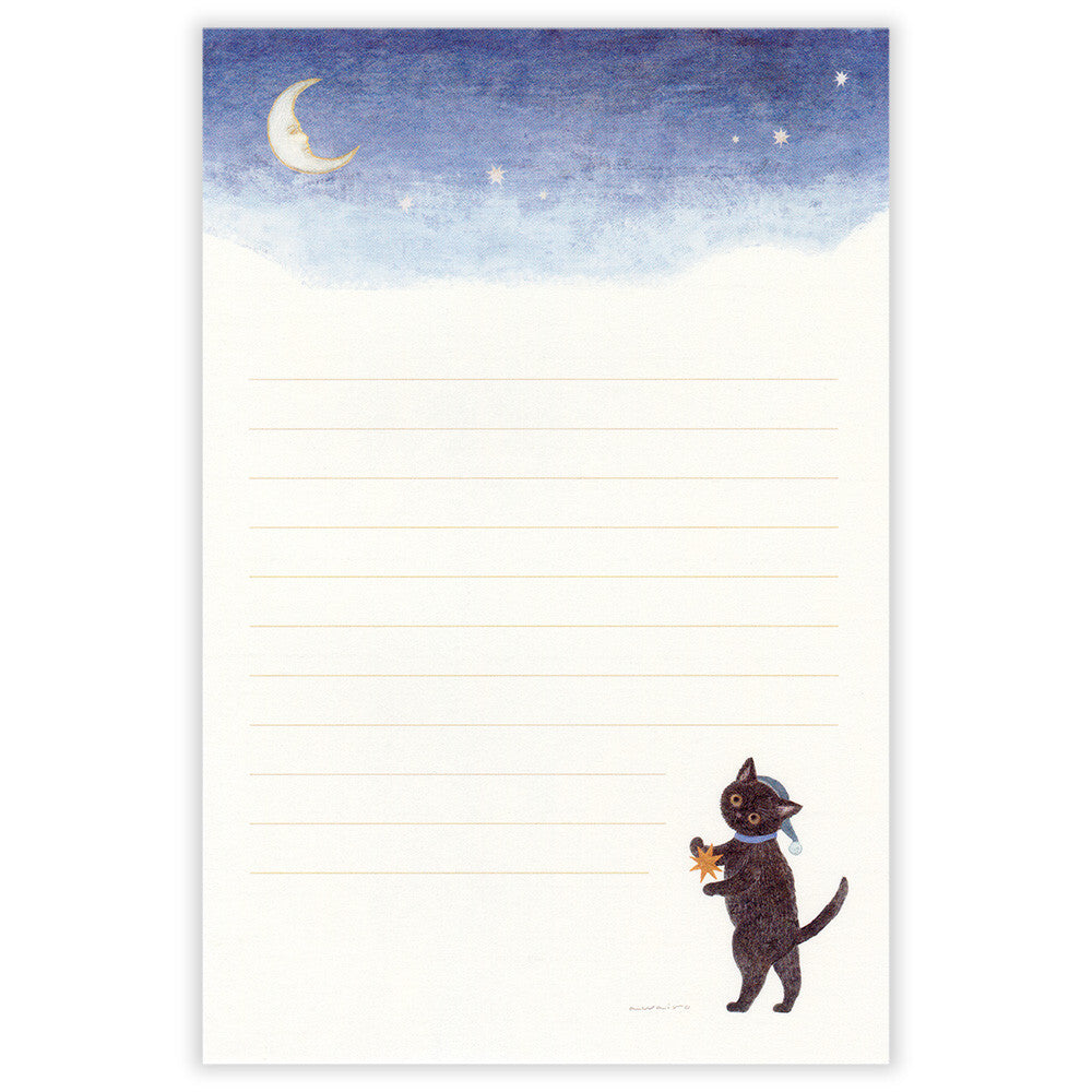 Ressa Panda Books Series - Stationery Paper - A Story of the Cat Who Stays Up Late
