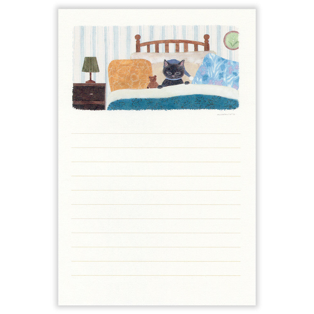 Ressa Panda Books Series - Stationery Paper - A Story of the Cat Who Stays Up Late