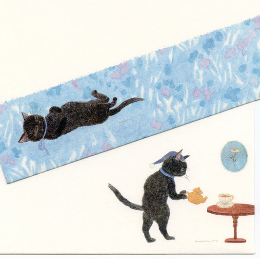 Ressa Panda Books Series - Illustrated Envelopes - A Story of the Cat Who Stays Up Late