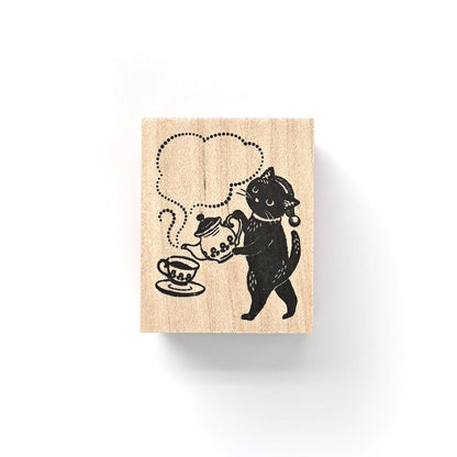 Ressa Panda Books Series - Rubber Stamp - A Story of the Cat Who Stays Up Late