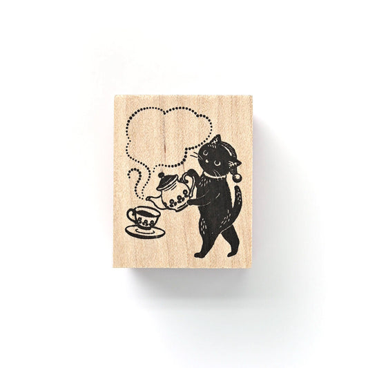 Ressa Panda Books Series - Rubber Stamp - A Story of the Cat Who Stays Up Late