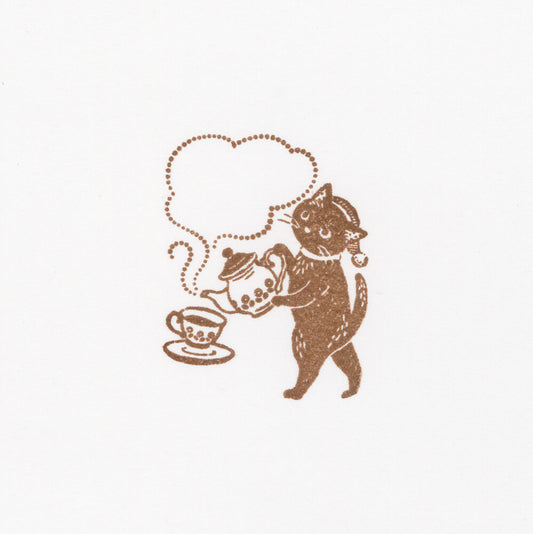 Ressa Panda Books Series - Rubber Stamp - A Story of the Cat Who Stays Up Late