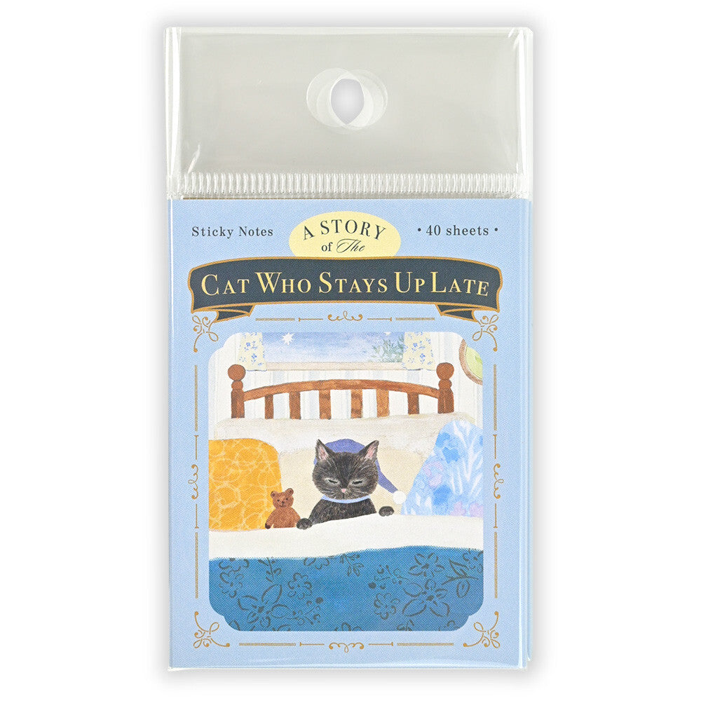 Ressa Panda Books Series - Sticky Note Folio - A Story of the Cat Who Stays Up Late