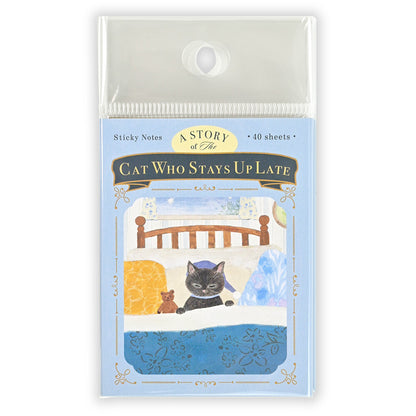 Ressa Panda Books Series - Sticky Note Folio - A Story of the Cat Who Stays Up Late