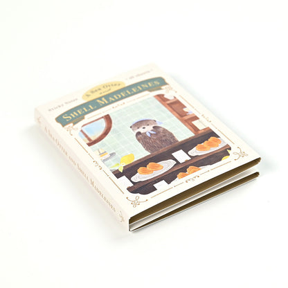Ressa Panda Books Series - Sticky Note Folio - A Sea Otter and Shell Madeleines