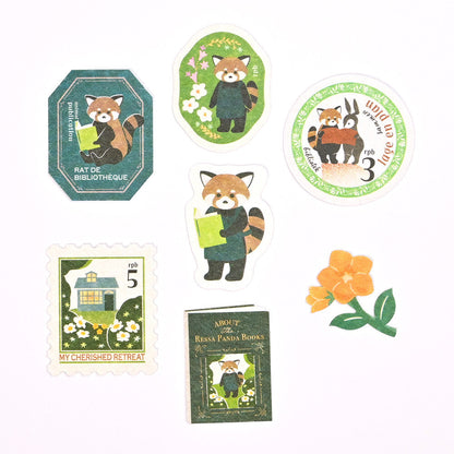 Ressa Panda Books Series - Flake Stickers - About the Ressa Panda Books